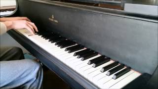 Solo Jazz Piano - Blue Bossa Swing Improvisation chords