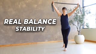 Balance and Stability Training with a Standing Shoulder Mobility Flow