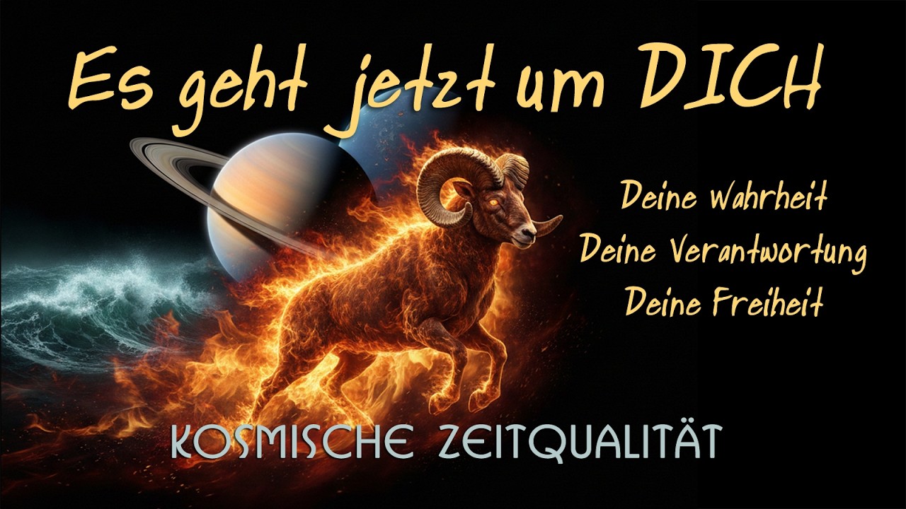 Saturn-Neptun 0° Widder 🔥 Es geht um DICH 🔥 um eine neue Ebene & ein neues BewusstSEIN vom Leben