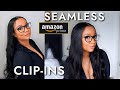 The best amazon clipins ive found  seamless undetectable clipins  perfect for fine hair too