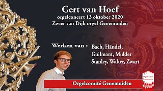 Gert van Hoef, Fantasie over Psalm 108, K.J. Mulder (1930-2008). Zwier van Dijk-orgel Genemuiden.