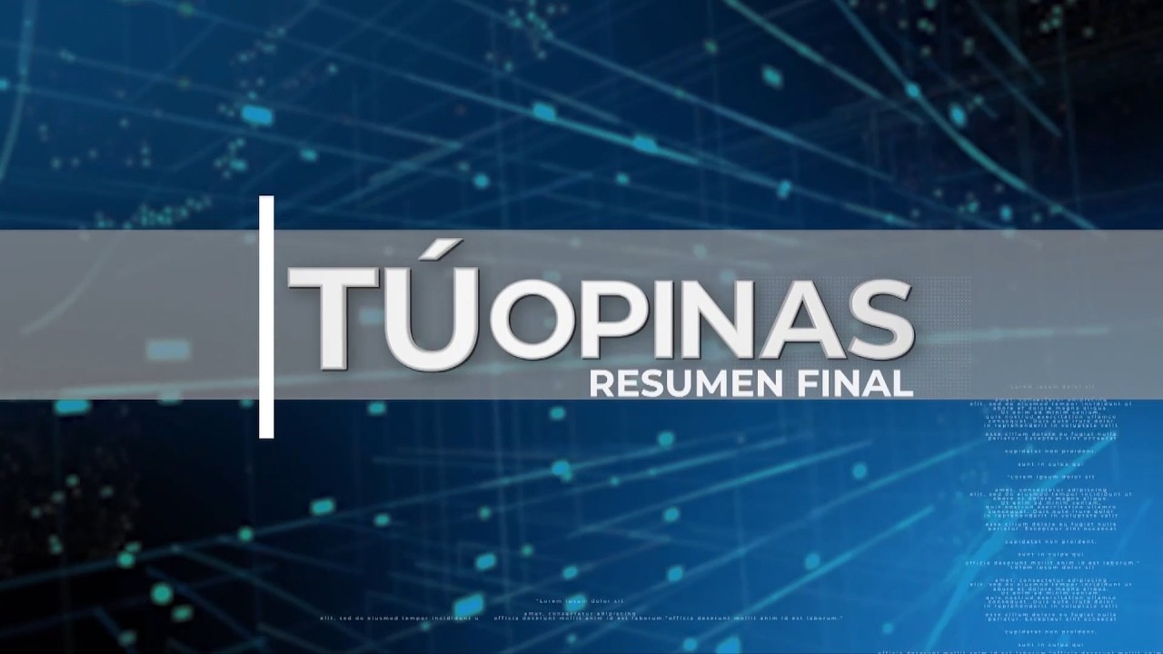 TU OPINAS RESUMEN FINAL