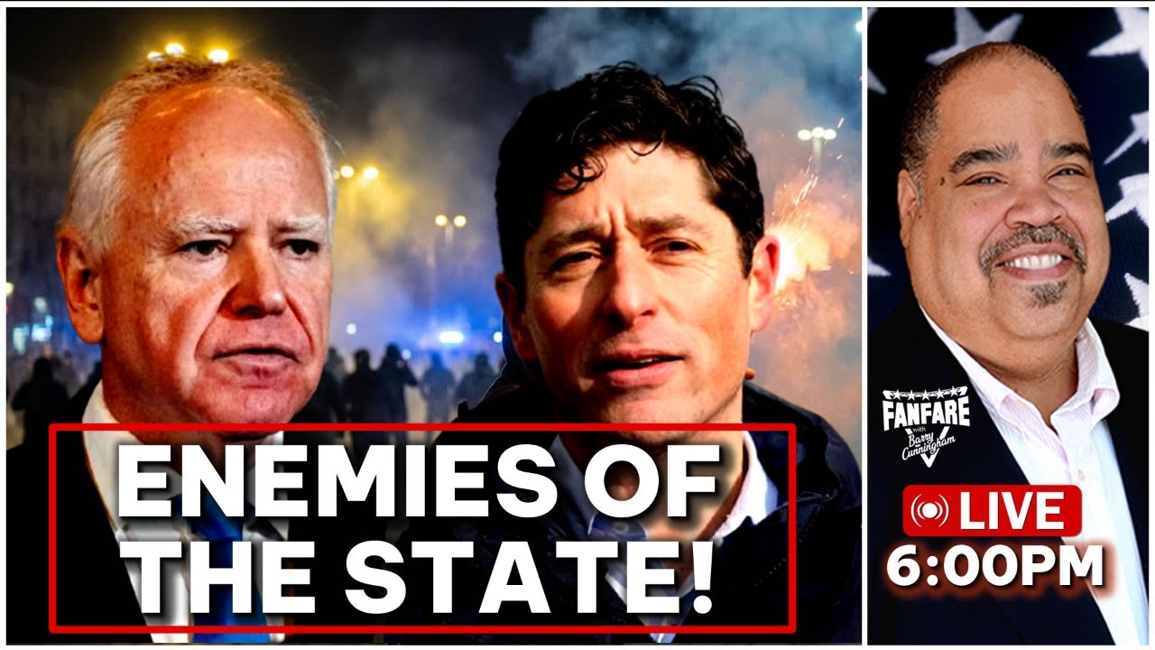 LIVE: The Takedown of Tim Walz And Jacob Frey! Trump's Mission To DESTROY The Democrats!