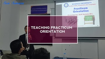 Teaching Practicum Orientation | Trainee