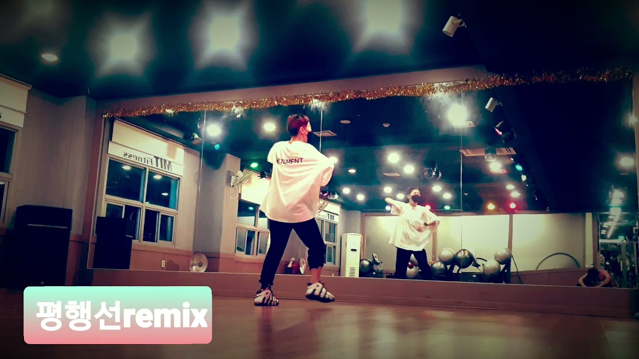 에어로빅/다이어트댄스/평행선remix/유투브참고