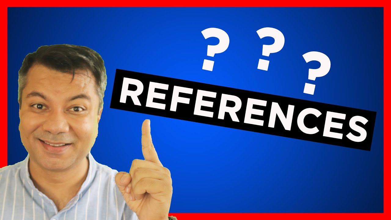 How To Ask For A Reference ?