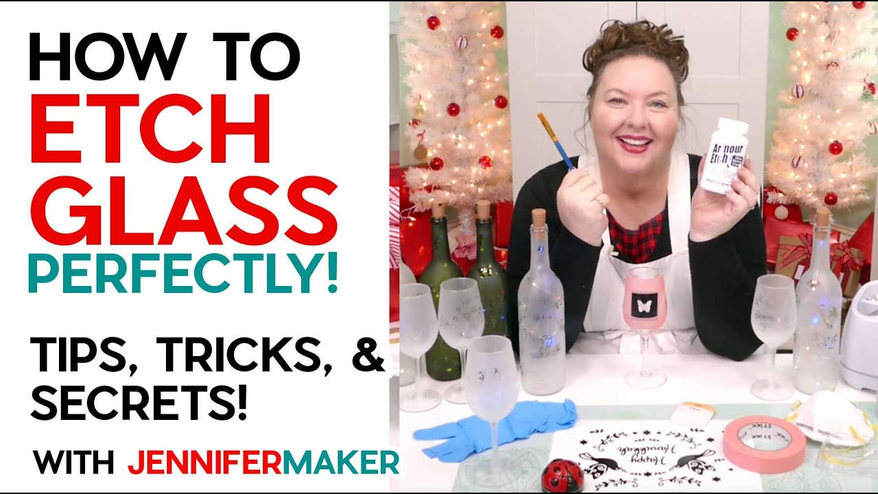 How to Etch Glass Perfectly: Tips and Tricks for BETTER Results! 