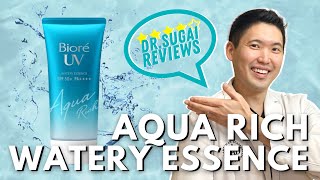 Dr. Sugai Reviews: Biore UV Aqua Rich Watery Essence Sunscreen SPF50 