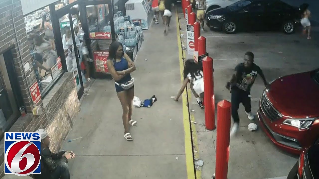Surveillance video released in gas station shooting YouTube