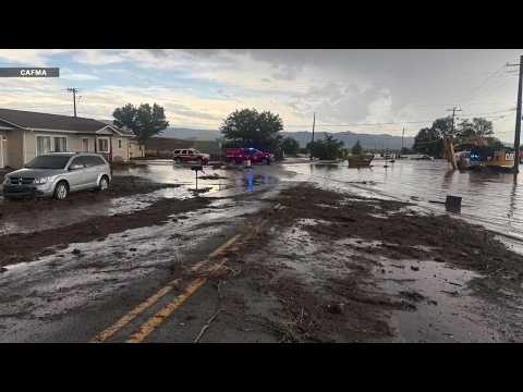 Prescott Valley goes through intense monsoon storm Monday