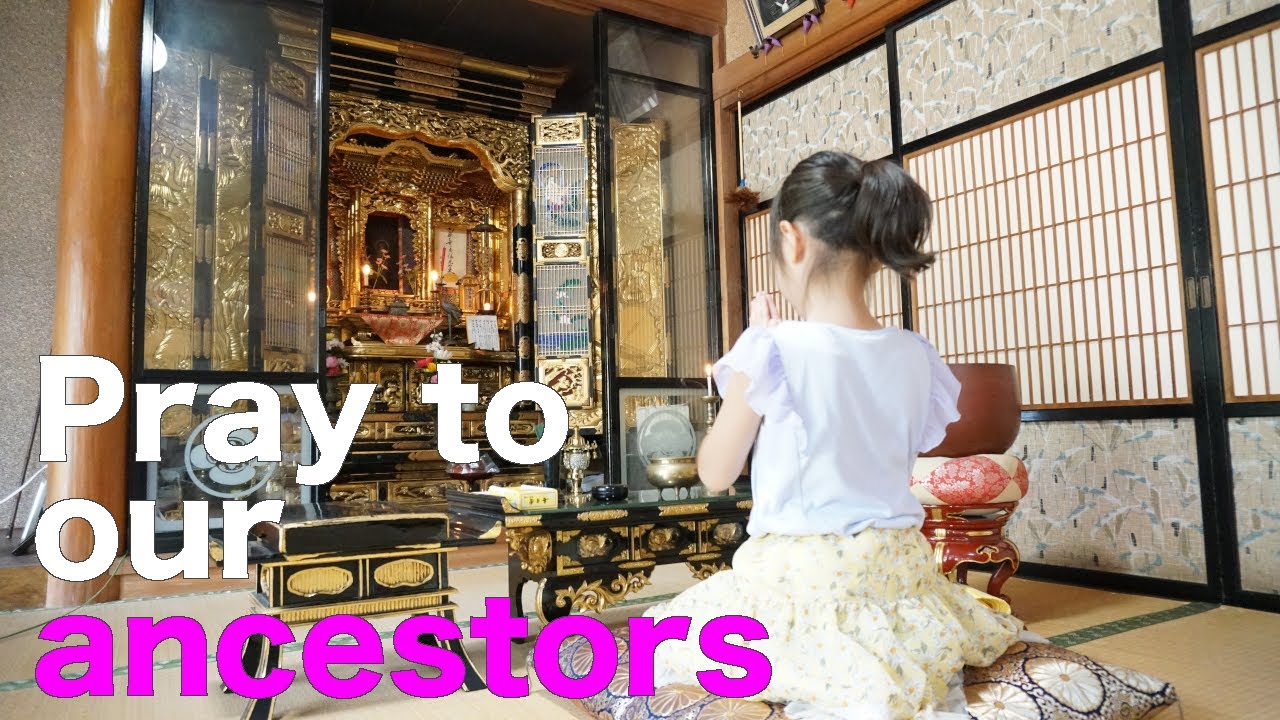 Pray to our ancestors Japanese buddhist altar YouTube
