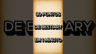 OS PONTOS DE BESTIARY MAIS FÁCEIS DE TODOS!! #tibia2025 #tibia #shorts #bestiary
