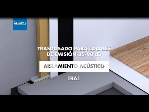 Іспанська звукоізоляційна мембрана DANOSA M.A.D , самоклеюча, відео 1