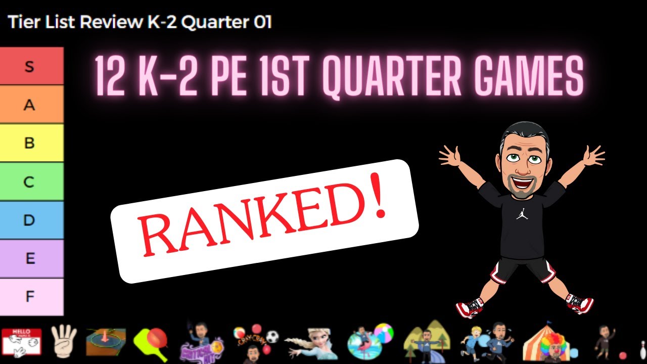 12 PE Games for Grades K–2 | Ranked First Quarter Favorites