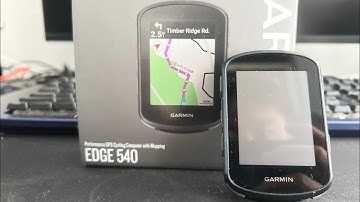 Got Myself The New Garmin Edge 540!