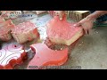 HOW TO DEMOULD PAVER BLOCK FROM PLASTIC OR RUBBER MOULD | IN  MIZORAM