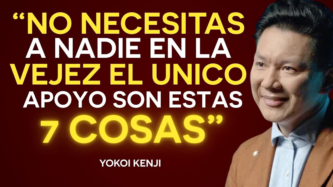 7 COSAS que AYUDAN a las PERSONAS MAYORES a VIVIR una VIDA TRANQUILA y FELIZ | Yokoi Kenji