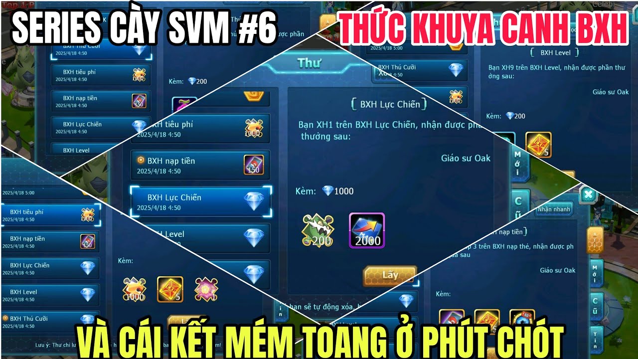 Poke đại chiến - Series Cày SVM #6: Thức khuya canh TOP BXH và cái kết mém toang ở phút chót...