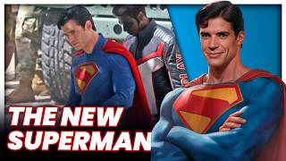 Superman First  Look  David Corenswet / New look at David Corenswet on set as Superman 🔥