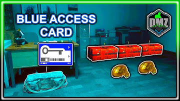 Blue Access Card Door Location Building 21