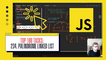 JavaScript Magic: Efficiently Solving the Palindrome Linked List Problem - 234 LeetCode