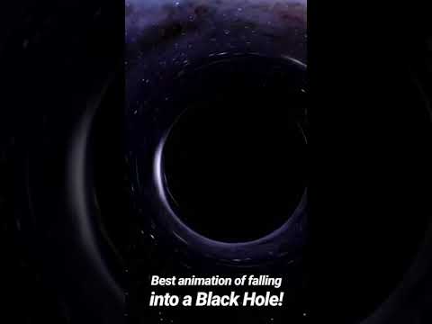 Best animation of falling into the Black Hole |crazy things|future ...