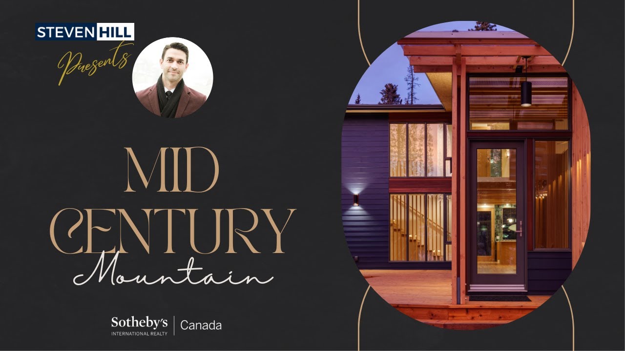 *SEE INSIDE* This Stunning Mid-Century Mountain Living in Beautiful Bragg Creek, Alberta