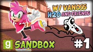 Gmod Sandbox W Vanossgaming, H2O And Friends - Dong Ding, Amy Is Beautiful, Gmod Trolling?