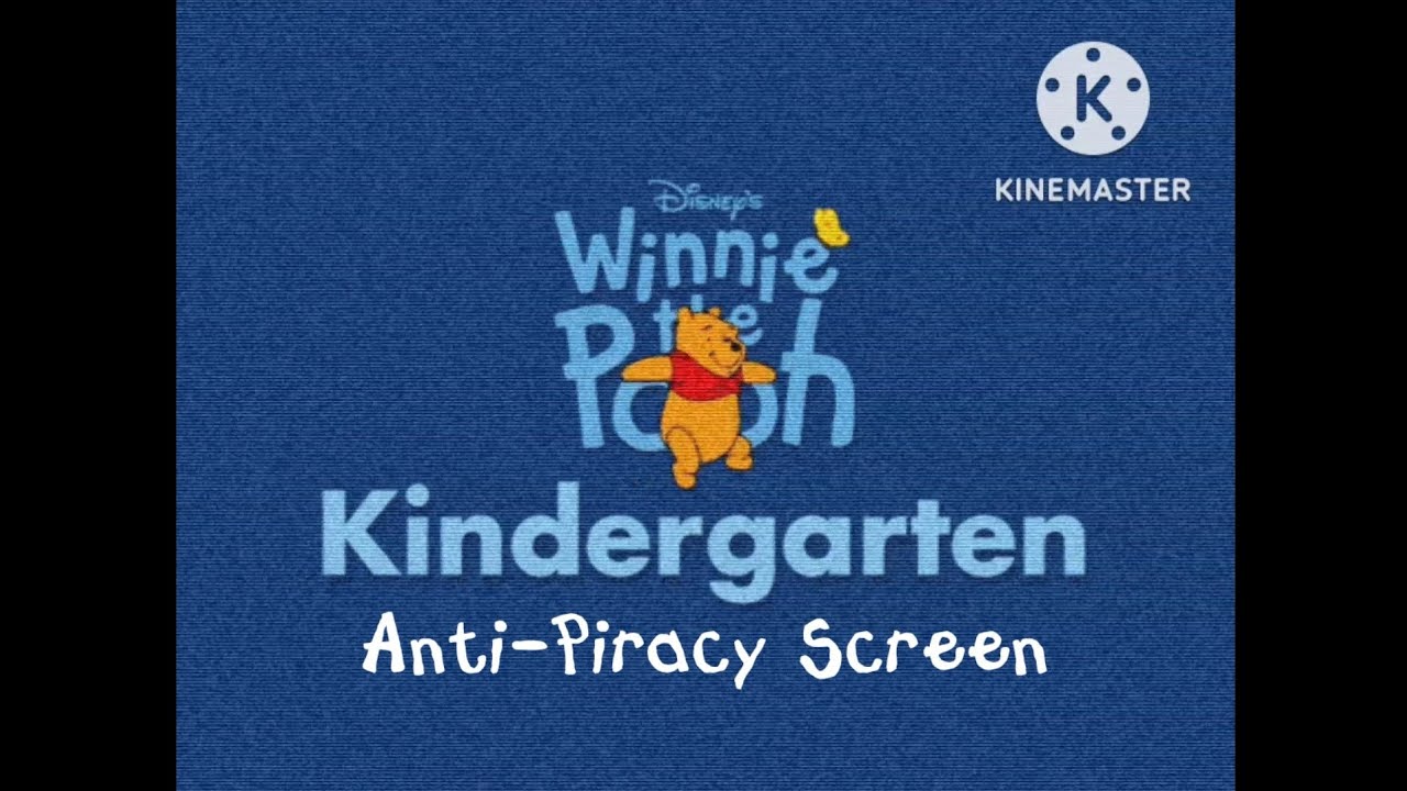 Winnie the Pooh Kindergarten AntiPiracy Screen YouTube