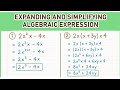 Expanding &amp; Simplifying Algebraic Expressions | Step-by-Step Maths Tutorial (Grade 10 &amp; 11)