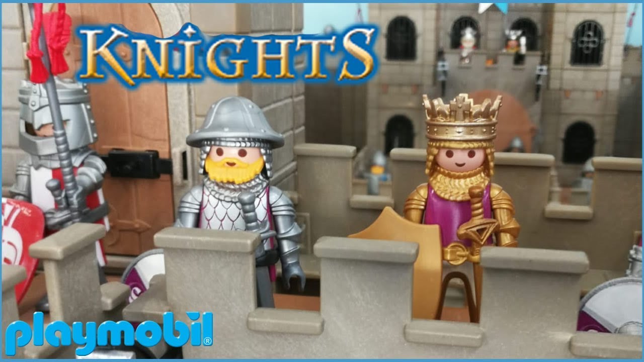 Kingdom of Elen-Vid ? Playmobil Knights ⚔️ on the Castle Playmobil Exhibition 2019 Tor... - YouTube