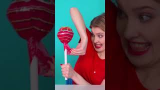 Big vs Small Lollipop #shorts​ Challenge by Tik4Fun