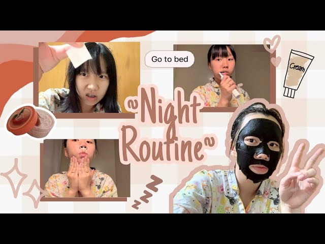 An average high school student night routine before bed || YouMe Defpheny class=