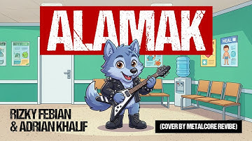 Alamak - Rizky Febian & Adrian Khalif (Cover by Metalcore ReVibe) dengan Lirik