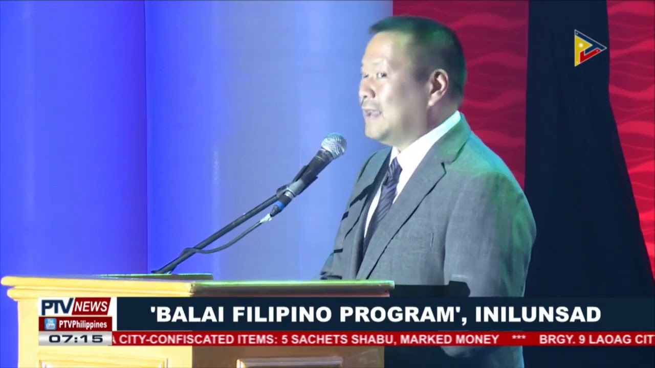 'BALAI Filipino Program,' inilunsad - YouTube