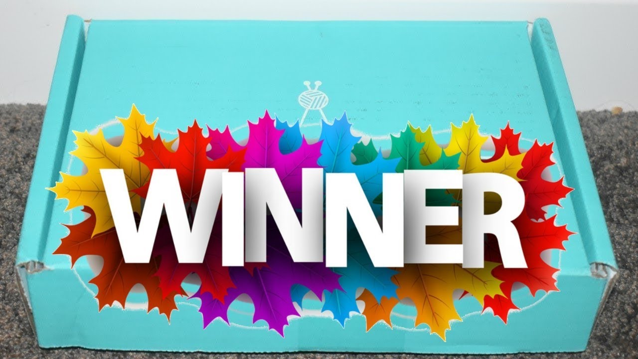 WINNER Unboxing Yarn and Patterns Giveaway!