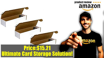 Buy BCW 800-Count Storage Box for Standard 20pt Trading Cards, 200 lb. Test Strength (3-Count)