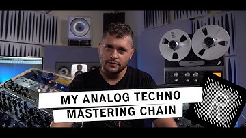 New Techno Studio Part 4 -  Analog Techno Mastering Chain
