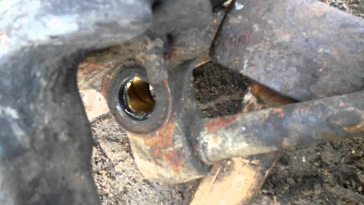 замена шкворней - YouTube