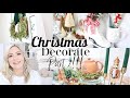 New! Christmas Clean & Decorate with me! 2020