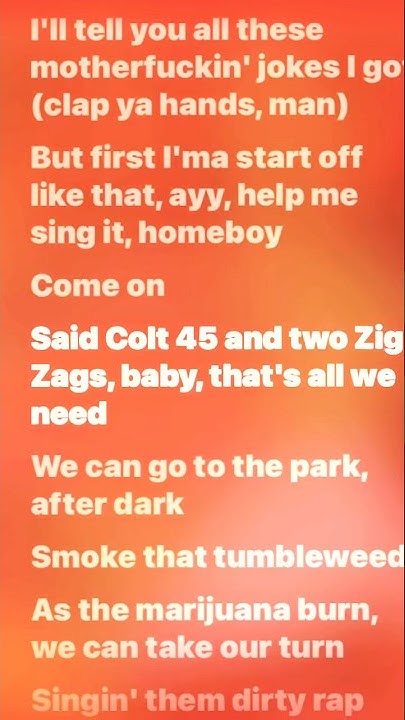 Colt 45 And Two Zig Zags Video colt 45 and two zig-zags #ytmusic #spotify #lyrics #youtubemuaic #
