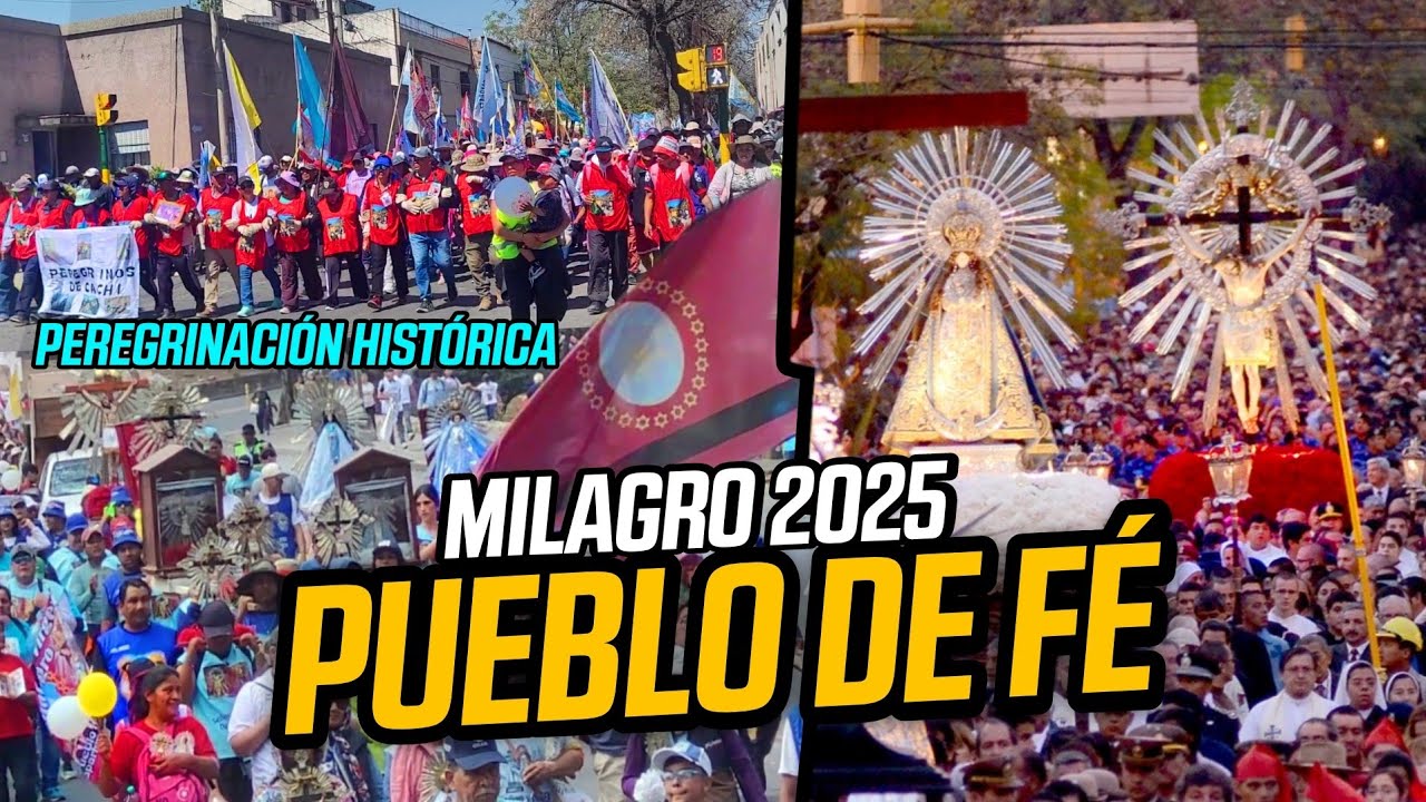 ASI SE VIVE EL MILAGRO EN SALTA! Peregrinos recorren cientos de KM por el pacto de Fidelidad 2025