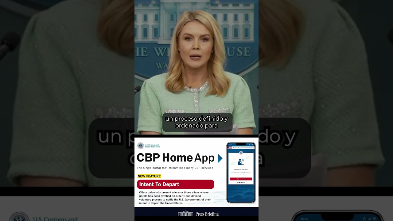CBP Home App: New ‘Intent to Depart’ Feature | CBP