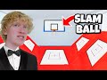 I turned my bedroom into a slam ball court