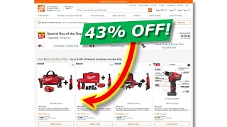 Home Depot NICE Deals of Day Milwaukee, Ridgid, Ryobi