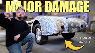 BIG PROBLEMS | 71 yr old project has hidden damage | 1954 glASSpar G2