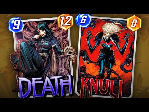 (Marvel Snap) KNULL & DEATH DESTROY DECK IS ABSURDLY OVERPOWERED!