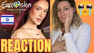 SO EMOTIONAL! Eden Golan - Hurricane | Israel 🇮🇱 Eurovision 2024 ITALIAN REACTION!!!