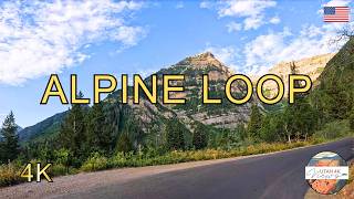 ASMR Driving Alpine Loop, Utah 🇺🇸 | Quiet Mountain Road Serenity in 4K