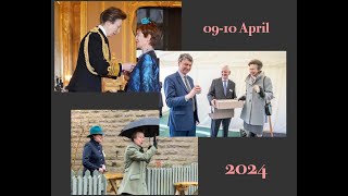 #16 Royal engagements of Princess Anne, 09-10 April 2024; London & Lancashire